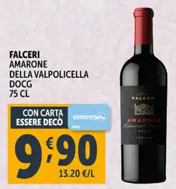 Deco Supermercati Falceri amarone della valpolicella docg offerta