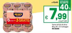 Iper La Grande Tonno all'olio di oliva RIO MARE offerta