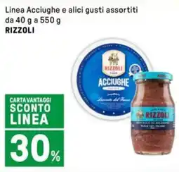 Iper La Grande Linea Acciughe e alici RIZZOLI offerta