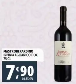 Deco Supermercati Mastroberardino irpinia aglianico doc offerta