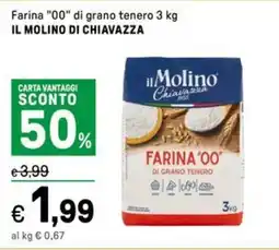Iper La Grande Farina "00" di grano tenero IL MOLINO DI CHIAVAZZA offerta