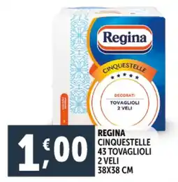 Deco Supermercati Regina cinquestelle offerta