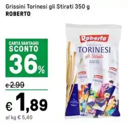Iper La Grande Grissini Torinesi gli Stirati ROBERTO offerta