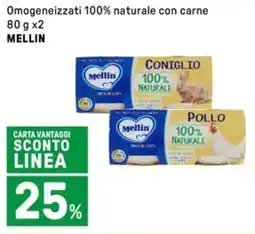 Iper La Grande Omogeneizzati 100% naturale con carne MELLIN offerta
