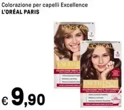 Iper La Grande Colorazione per capelli Excellence L'ORÉAL PARIS offerta