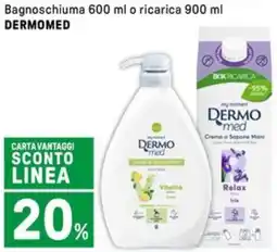 Iper La Grande Bagnoschiuma o ricarica DERMOMED offerta