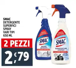 Deco Supermercati Smac detergente superfici spray offerta