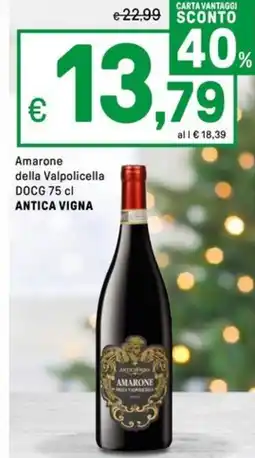 Iper La Grande Amarone della Valpolicella DOCG ANTICA VIGNA offerta
