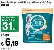 Iper La Grande Crocchette per gatti One PURINA offerta