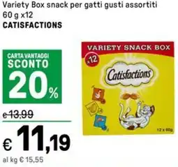 Iper La Grande Variety Box snack per gatti offerta