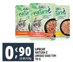 Deco Supermercati Lifecat natura è umido offerta