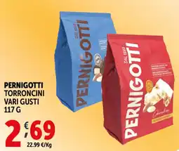 Deco Supermercati Pernigotti torroncini offerta