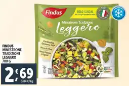 Deco Supermercati Findus minestrone tradizione leggero offerta