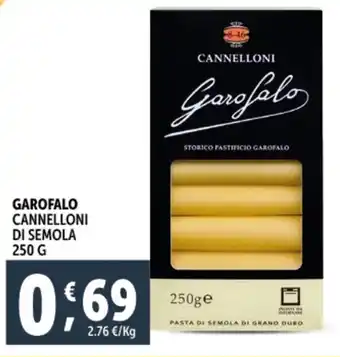Deco Supermercati Garofalo cannelloni di semola offerta