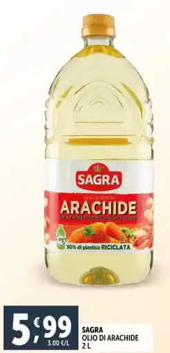 Deco Supermercati Sagra olio di arachide offerta
