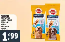 Deco Supermercati Pedigree dentastix igiene orale per cani offerta