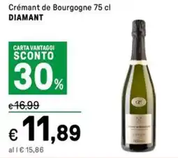 Iper La Grande Crémant de Bourgogne DIAMANT offerta
