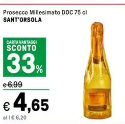 Iper La Grande Prosecco Millesimato DOC SANT'ORSOLA offerta