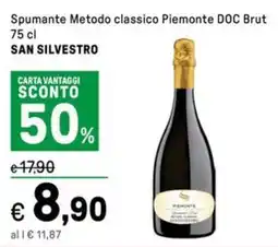 Iper La Grande Spumante Metodo classico Piemonte DOC Brut SAN SILVESTRO offerta