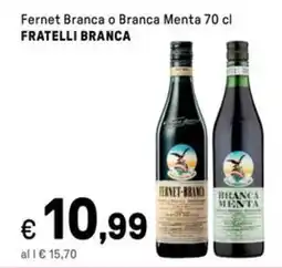 Iper La Grande Fernet Branca o Branca Menta FRATELLI BRANCA offerta