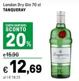 Iper La Grande London Dry Gin TANQUERAY offerta