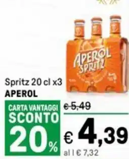 Iper La Grande Spritz APEROL offerta