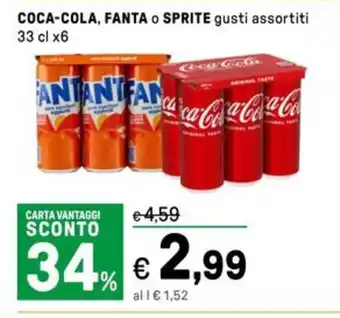 Coca-cola, fanta o sprite