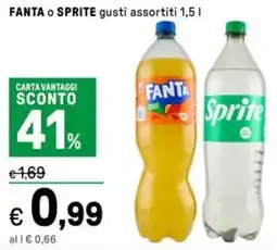 Iper La Grande FANTA o SPRITE offerta