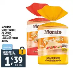 Deco Supermercati Morato spuntinelle al cubo offerta