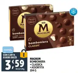 Deco Supermercati Magnum bomboniera offerta