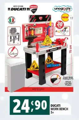 Deco Supermercati Ducati work bench 3+ offerta