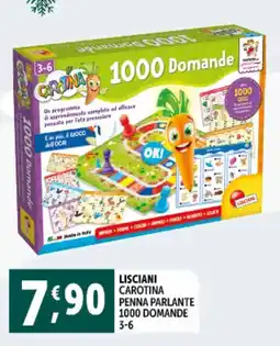 Deco Supermercati Lisciani carotina penna parlante 1000 domande offerta