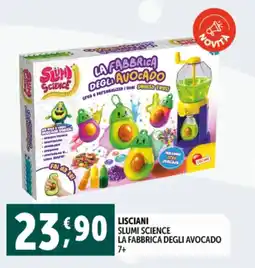Deco Supermercati Lisciani slumi science la fabbrica degli avocado offerta