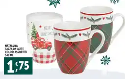 Deco Supermercati Nataluna tazza da latte offerta