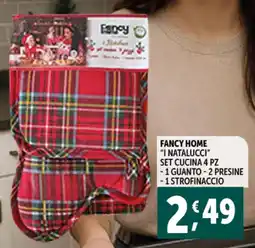 Deco Supermercati Fancy home "i natalucci" set cucina 4 pz offerta
