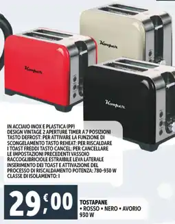 Deco Supermercati Tostapane offerta