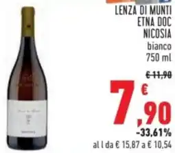 Conad Lenza di munti etna doc nicosia offerta