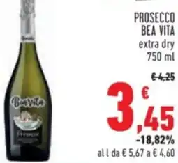 Conad Prosecco BEA VITA offerta