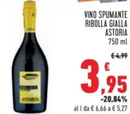 Conad Vino spumante ribolla gialla ASTORIA offerta