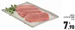 Conad Arista a fette di suino offerta