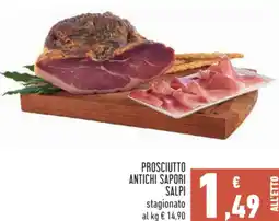 Conad Prosciutto antichi sapori salpi offerta
