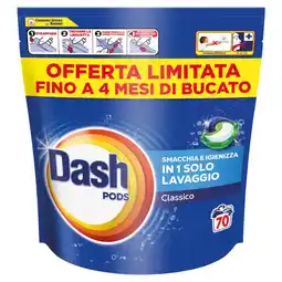 Ipercoop DETERSIVO LIQUIDO PER LAVATRICE DASH PODS offerta