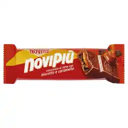 Ipercoop CIOCCOLATO AL LATTE CON BISCOTTO E CARAMELLO NOVIPIÙ NOVI offerta