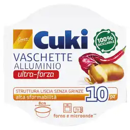 Ipercoop LINEA VASCHETTE ALLUMINIO CUKI offerta
