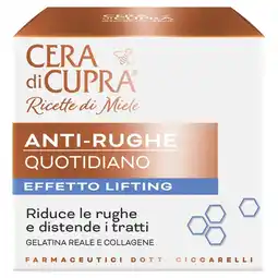 Ipercoop LINEA PER LA CURA E BELLEZZA DEL VISO CERA DI CUPRA offerta