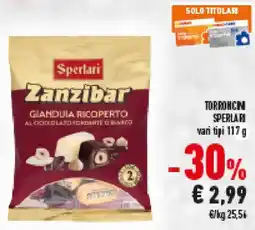 Conad Torroncin Sperlari offerta