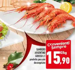 Conad Gambero argentino gambero offerta