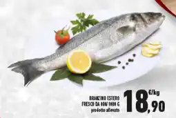 Conad Branzino estero fresco offerta