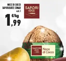 Conad Noce di cocco SAPORI&IDEE CONAD offerta
