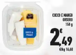 Conad Cocco e mango ORSERO offerta